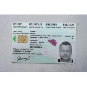 Belgium Id Card